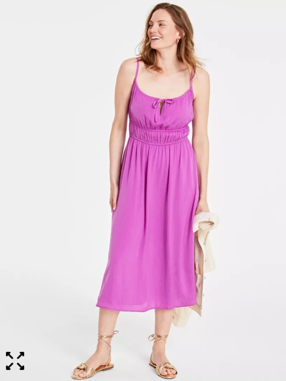 On 34th Women's Tie-Front Midi Dress
Macy's Exclusive - Picture 8 of 8